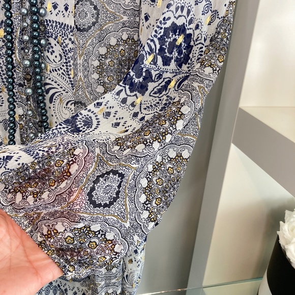 💙 FIGUERCA & FLOWER  Blouse - Picture 5 of 10